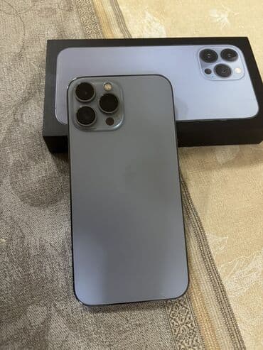 IPhone 13 Pro Max, 128 GB, Sierra Blue, Simsiz şarj lalafo.az -da IPhone 13 Pro Max, 128 GB, Sierra Blue, Simsiz şarj