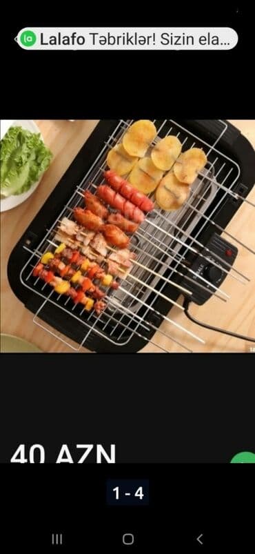 Qril Yeni, Pulsuz çatdırılma lalafo.az -da — 4 Qril Yeni, Pulsuz çatdırılma — 4