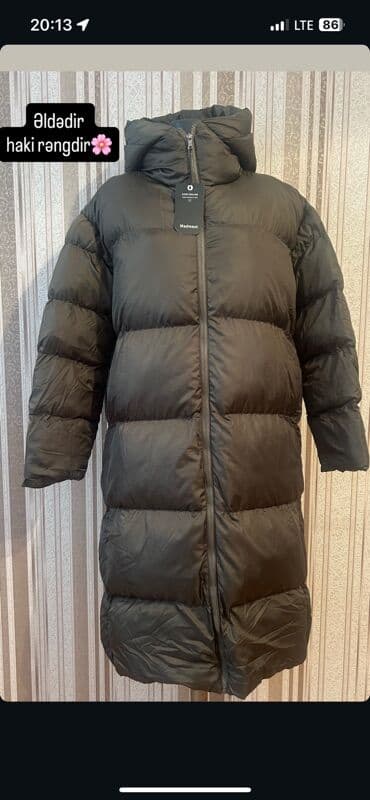 Palto, Standart, rəng - Yaşıl lalafo.az -da Palto, Standart, rəng - Yaşıl