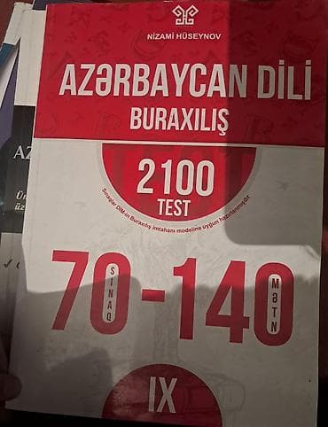 Məhsul: Azərbaycan dili – Buraxılış test toplusu Müəllif: Nizami lalafo.az -da Məhsul: Azərbaycan dili – Buraxılış test toplusu Müəllif: Nizami