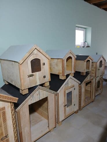 Taxta it evləri yeni yığılıb qiymət 35 dən başlayır lalafo.az -da Taxta it evləri yeni yığılıb qiymət 35 dən başlayır