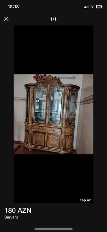 Şüşəli dolab vitrini lalafo.az -da Şüşəli dolab vitrini