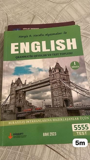 Məhsul: “English – Qrammatik Qeydlər və Test Toplusu” (1 hissə) lalafo.az -da Məhsul: “English – Qrammatik Qeydlər və Test Toplusu” (1 hissə)