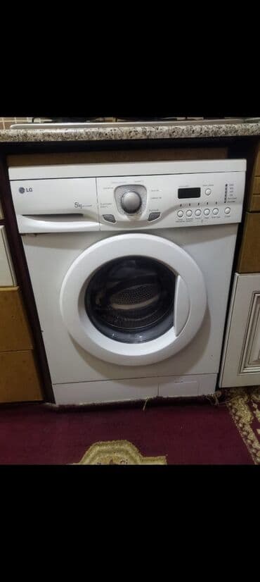 Paltaryuyan maşın LG, 5 kq, Avtomat, Qurutmasız lalafo.az -da Paltaryuyan maşın LG, 5 kq, Avtomat, Qurutmasız
