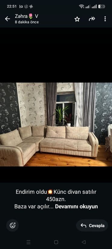 Künc divan lalafo.az -da Künc divan