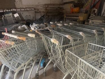 Mağaza arabaları: 75 l, Xrom, İşlənmiş, Ünvandan götürmə lalafo.az -da — 5 Mağaza arabaları: 75 l, Xrom, İşlənmiş, Ünvandan götürmə — 5