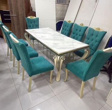 Masa desti 8 stulla 370 manat.Masanin olcusu 180×90.Catdirilma lalafo.az -da Masa desti 8 stulla 370 manat.Masanin olcusu 180×90.Catdirilma