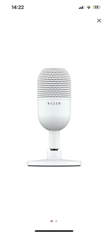 Razer Seiren V3 Mini White USB Mikrofon 💎 Cəmi 1 ay istifadə olunub lalafo.az -da Razer Seiren V3 Mini White USB Mikrofon 💎 Cəmi 1 ay istifadə olunub
