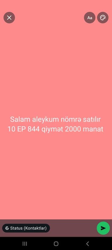 Nömrə satılır: “10 EP 844” avtomobil qeydiyyat nişanı. - Seriya: 10 lalafo.az -da Nömrə satılır: “10 EP 844” avtomobil qeydiyyat nişanı. - Seriya: 10