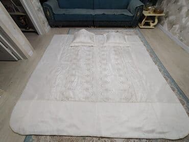 Yataq üçün Yeni Qaşlı rəng - Ağ Yataq örtüyü, Ünvandan götürmə lalafo.az -da Yataq üçün Yeni Qaşlı rəng - Ağ Yataq örtüyü, Ünvandan götürmə