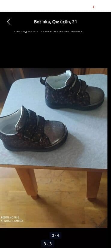 Türkiyənin Təzə Gözəl ayaqqabı 21 razmerə uyğun, cəmi 2 dəfə istifadə lalafo.az -da Türkiyənin Təzə Gözəl ayaqqabı 21 razmerə uyğun, cəmi 2 dəfə istifadə