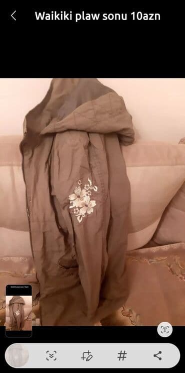 LC Waikiki qadın plaşı - Rəng: zeytun/xaçımtıl yaşıl - Model lalafo.az -da LC Waikiki qadın plaşı - Rəng: zeytun/xaçımtıl yaşıl - Model