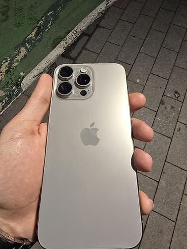 IPhone 15 Pro Max, 256 GB, Gümüşü, Face ID lalafo.az -da IPhone 15 Pro Max, 256 GB, Gümüşü, Face ID