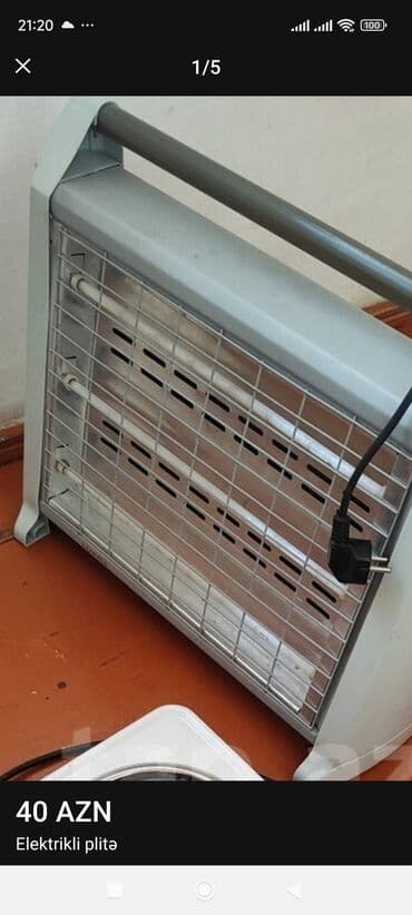 Elektrikli qızdırıcı - Şəbəkədən işləyən, fişli model - Ön hissədə lalafo.az -da Elektrikli qızdırıcı - Şəbəkədən işləyən, fişli model - Ön hissədə