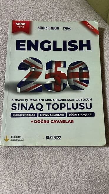 Məhsul: “English 250 – Buraxılış imtahanlarına hazırlaşanlar üçün lalafo.az -da Məhsul: “English 250 – Buraxılış imtahanlarına hazırlaşanlar üçün