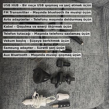 Avtomobil aksessuarları dəsti Dəstə daxildir: - Siqaret çaxmağı slotu lalafo.az -da Avtomobil aksessuarları dəsti Dəstə daxildir: - Siqaret çaxmağı slotu