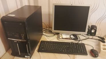 Masaüstü kompüter komplekti Tərkib: - Sistem bloku: ön paneldə USB lalafo.az -da Masaüstü kompüter komplekti Tərkib: - Sistem bloku: ön paneldə USB