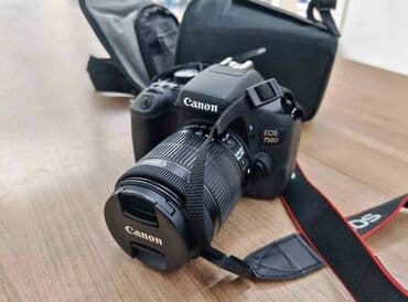 Canon EOS 750 Cihaz Az istifadə olunub, Kart və Çantası üstündə lalafo.az -da Canon EOS 750 Cihaz Az istifadə olunub, Kart və Çantası üstündə