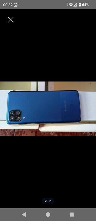 Samsung Galaxy A12, 64 GB, rəng - Mavi, İki sim kartlı lalafo.az -da Samsung Galaxy A12, 64 GB, rəng - Mavi, İki sim kartlı