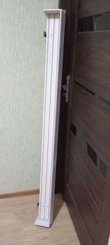 Дверные стекла: Ağ rəngli dekorativ qapı platbandı və karniz dəsti - Material: MDF və at lalafo.az — 1 Дверные стекла: Ağ rəngli dekorativ qapı platbandı və karniz dəsti - Material: MDF və — 1