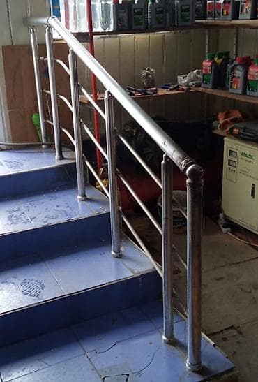 Paslanmayan poladdan pilləkən məhəccəri - Material: 304 tip lalafo.az -da Paslanmayan poladdan pilləkən məhəccəri - Material: 304 tip