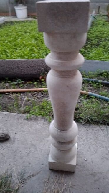 Məhsul: Daş balyustr sütunu Təsvir: - Material: Ağ rəngli təbii daş - lalafo.az -da Məhsul: Daş balyustr sütunu Təsvir: - Material: Ağ rəngli təbii daş -