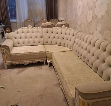 Klassik üslubda künc divan dəsti - Forma: L-şəkilli künc divan - lalafo.az -da Klassik üslubda künc divan dəsti - Forma: L-şəkilli künc divan -