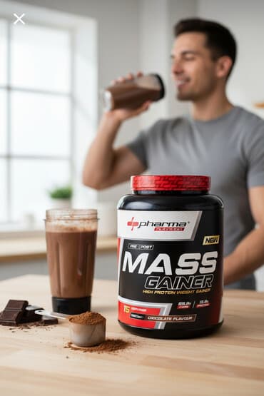 Pharma Nutrition MASS GAINER – yüksək proteinli çəki artırıcı toz - lalafo.az -da Pharma Nutrition MASS GAINER – yüksək proteinli çəki artırıcı toz -