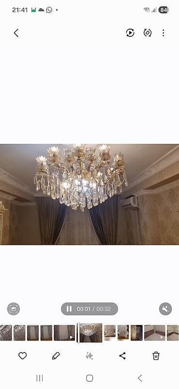 Çılçıraq, 10 və daha çox lampa, Metal lalafo.az -da Çılçıraq, 10 və daha çox lampa, Metal