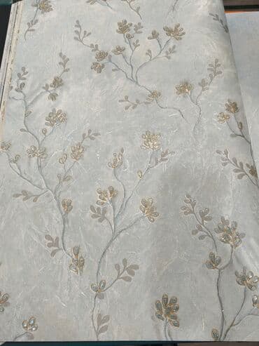 Divar kağızı – zərif floral naxış - Rəng palitrası: açıq boz–gümüşü lalafo.az -da Divar kağızı – zərif floral naxış - Rəng palitrası: açıq boz–gümüşü