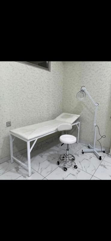 Полки, этажерки: Новый, Косметологическая кушетка, Нескладной, цвет - Белый at lalafo.az — 1 Полки, этажерки: Новый, Косметологическая кушетка, Нескладной, цвет - Белый — 1