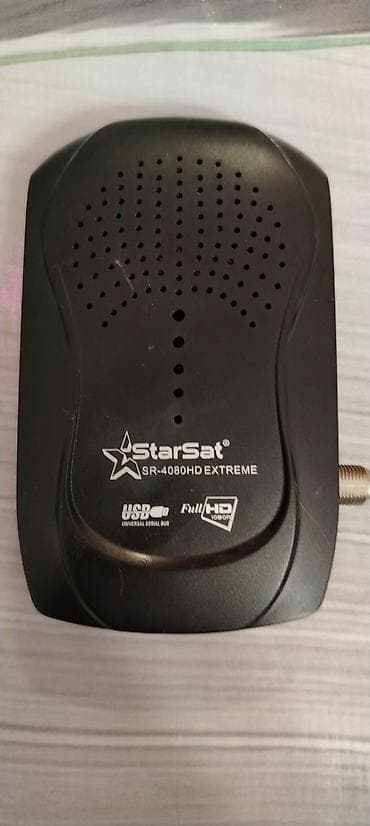 StarSat SR-4080HD Extreme peyk qəbuledicisi - Full HD 1080p dəstəyi - lalafo.az -da StarSat SR-4080HD Extreme peyk qəbuledicisi - Full HD 1080p dəstəyi -