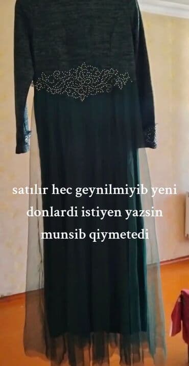 Uzun ziyafət donları dəsti 1) Tünd yaşıl-qarışıq tonlarda uzun don - lalafo.az -da Uzun ziyafət donları dəsti 1) Tünd yaşıl-qarışıq tonlarda uzun don -