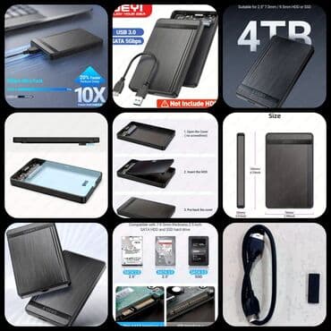 Xarici Sərt disk (HDD) 4 TB, Yeni lalafo.az -da Xarici Sərt disk (HDD) 4 TB, Yeni