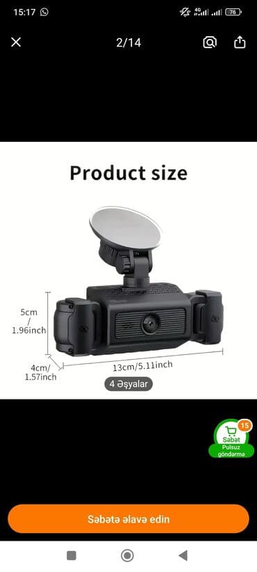 BCUOZ 1080P avtomobil videoregistratoru – 4 kameradan ibarət sistem - lalafo.az -da BCUOZ 1080P avtomobil videoregistratoru – 4 kameradan ibarət sistem -