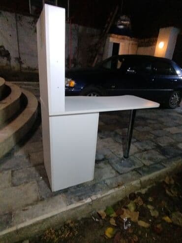 Другая мебель на заказ: Угловой стол, Без стула, С полками, С выдвижными ящиками, МДФ at lalafo.az — 2 Другая мебель на заказ: Угловой стол, Без стула, С полками, С выдвижными ящиками, МДФ — 2