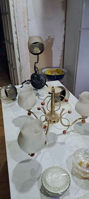 Çılçıraq, 4 lampa, Metal lalafo.az -da Çılçıraq, 4 lampa, Metal