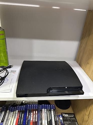 Sony PlayStation 3 (PS3) Slim oyun konsolu Ideal veziyyetde icinde de lalafo.az -da Sony PlayStation 3 (PS3) Slim oyun konsolu Ideal veziyyetde icinde de