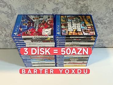 Tək-tək 25azn / 3 disk 50 azn / 60azn GTA5=25azn / PS5 FC26 50azn / lalafo.az -da Tək-tək 25azn / 3 disk 50 azn / 60azn GTA5=25azn / PS5 FC26 50azn /