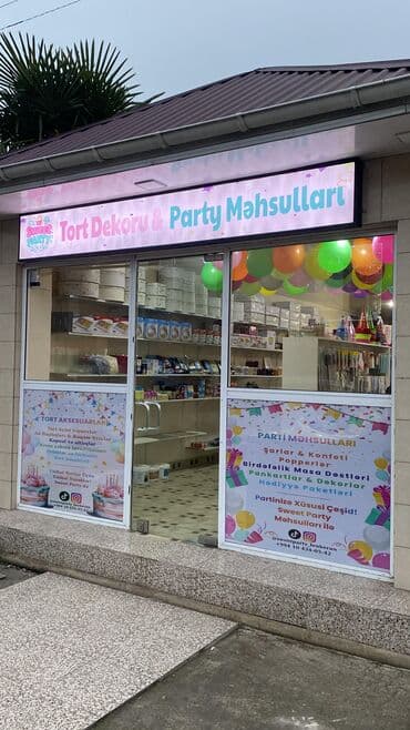 “Tort Dekoru & Party Məhsulları” – şənlik və tort bəzəyi üçün hər lalafo.az -da “Tort Dekoru & Party Məhsulları” – şənlik və tort bəzəyi üçün hər