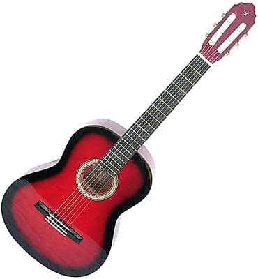 Klassik akustik gitara – qırmızı-sunburst rəng - Korpus: klassik lalafo.az -da Klassik akustik gitara – qırmızı-sunburst rəng - Korpus: klassik