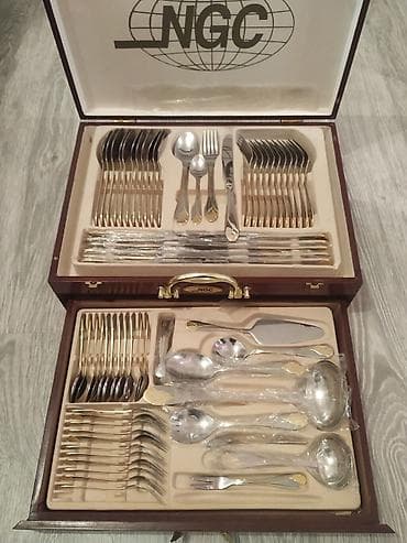 Çamadan nabor dəsti. İcindəkilərin sayı 71 ədəddir. Desert vilkasının lalafo.az -da — 1 Çamadan nabor dəsti. İcindəkilərin sayı 71 ədəddir. Desert vilkasının — 1