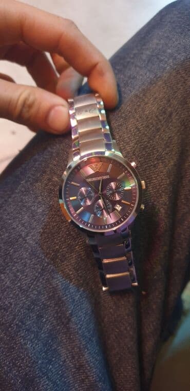 Наручные часы, Emporio Armani, цвет - Серый at lalafo.az — 1 Наручные часы, Emporio Armani, цвет - Серый — 1