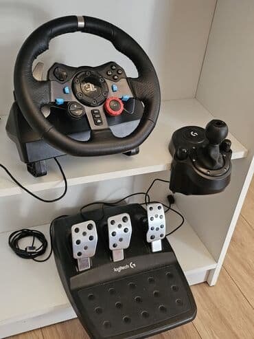 LOGITHECH G29 yaxsi veziyyetdedir 1 il istifade olunub el tormozu lalafo.az -da LOGITHECH G29 yaxsi veziyyetdedir 1 il istifade olunub el tormozu