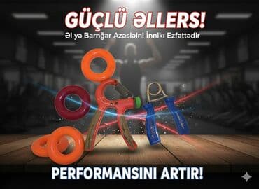 💪 Güc, Qavrama və Formada Əllər üçün Tam Paket! 🥇 Bilək Gücləndirici lalafo.az -da 💪 Güc, Qavrama və Formada Əllər üçün Tam Paket! 🥇 Bilək Gücləndirici