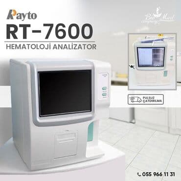 Rayto brendine məxsus hematoloji analizator lalafo.az -da Rayto brendine məxsus hematoloji analizator