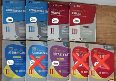 Dim test toplusu
2019,2023 lalafo.az -da Dim test toplusu
2019,2023