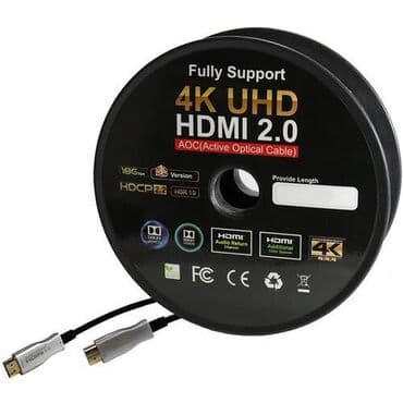 Kabel "40 metr -4K Fiber Optik HDMI" 4k fiber optik HDMİ kabel 40 lalafo.az -da Kabel "40 metr -4K Fiber Optik HDMI" 4k fiber optik HDMİ kabel 40