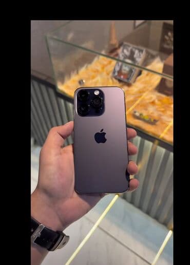 IPhone 14 Pro Max, 128 GB, Deep Purple lalafo.az -da IPhone 14 Pro Max, 128 GB, Deep Purple