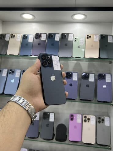 IPhone 15 Pro, 128 GB, Blue Titanium, Face ID lalafo.az -da IPhone 15 Pro, 128 GB, Blue Titanium, Face ID